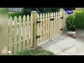 Garden decor with creative gates (40 ideas)!  Collection of wooden fences (80 ideas)!