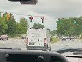 Flashing Red Arrow Traffic Lights in Newark, DE 2