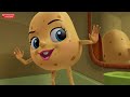 आलू कचालू दाँत साफ करता है! Aloo Kachaloo | Hindi Rhymes & Kids Cartoons | Infobells