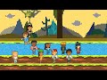 Total Drama Island 2024 Season 2 8bits Videogame Style by Gonza Avalos