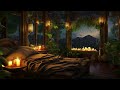 Warm Room And The Sound Of Rain | Relax And Relieve Stress, Depression, Overcome Insomnia For Sleep