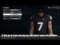 College Football 25 HOW TO CREATE A PLAYER | EA SPORTS College Football 25 HOW TO CREATE A PLAYER