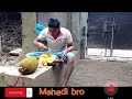 বাজি ধরে আস্ত কাঁঠাল খেয়ে ফেললাম।। I bet and ate the whole jackfruit