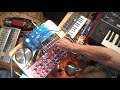 synth session . . . live production of a track