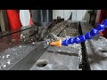 Metal Planer Milling Machine Cutting a Long Part - Machine Tool Rescue - Manual Machine Shop