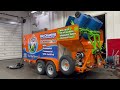 TRASH BIN CLEANING TRAILERS FOR SALE. EPA-APPROVED PROCESS SAVES $3K PER MONTH ON PUMP FEES.