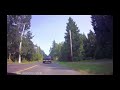 Cut off by a truck near UVic on July 3, 2023