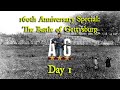 Battle of Gettysburg 160th Anniversary Special- July 1, 1863