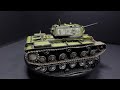 LETS FINISH: Tamiya 1/35 Russian KV1 Model Tank!