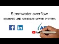 Storm sewer drain - combined and separate sewer systems