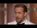 Ryan Gosling wins Best Actor at 2017 Golden Globes