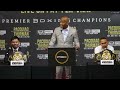 Manny Pacquiao vs. Keith Thurman FULL PRESS CONFERENCE | Fox PBC Boxing