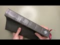 ESV Schuyler Quentel Bible Full Review (slate goatskin)