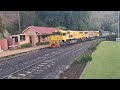 trains over the past few days around Toowoomba