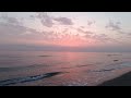 Sea Meditation, Calm Sea and soothing Wave Sound at Stunning Sunrise , Enjoy 🌻🌻