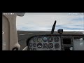 XPlane PRO Cessna 172 Skyhawk (Final Approach Using VOR)