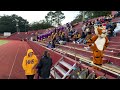 Meridian & Hattiesburg High School Bands - face off in the stands- Laurel BOTBs 2021