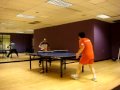 Table Tennis Match Sam Zhou vs Raj.wmv