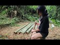 The 15-year-old girl had no place to hide and had to live wandering in the forest. |Lý Dương Ca