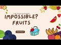 Guess the Fruit in 4 Seconds 🍍🍓🍌 | 50 Different Types of Fruit