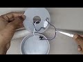 How to make table fan at home with pvc pipe || घर पर बनाओ ये fan और गर्मी को बोलो  bye bye😊