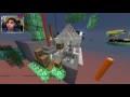 MINECRAFT EMERALD LUCKY BLOCK SKYBLOCK WARRIORS with The Pack