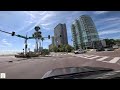 4K Downtown and  Bayshore Blvd Tampa Florida - Driving - March, 2024