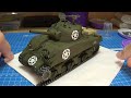 1/35 WW2 Sherman 105mm Howitzer tank diorama - Full build! #nürnberg  #dioramaWW2 #shermantank #new