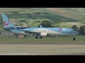 Plane spotting at Bilbao Airport | X-Plane 11