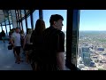 Toronto CN TOWER Visit tour - Top Toronto View from CN Tower 4K Canada Travel vlog