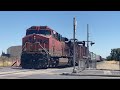 BNSF Action in Central Valley with Warbonnets, CP, FXE, & More!