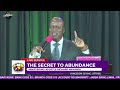 THE SECRET OF ABUNDANCE CON'T || APOSTLE RICHARD MAYANJA || FOR GIVING USE THE TILL NO: 837898