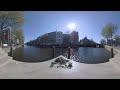Amsterdam, the Netherlands Guided Tour in VR - Virtual City Trip - 8K 3D 360 Video (short)