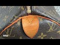 Cleaning my preloved LV Speedy 40 | Ugly to Pretty| Clean & Condition Speedy