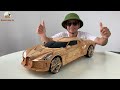 Building a Wooden Bugatti La Voiture Noire - Master Wood Carving