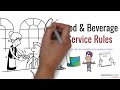 F&B Service Rules & SOPs I Waiter Training I Interview Questions I Service Sequence ITable Clearance