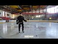 19. Backwards: double step crossover w/the puck (Agility / puck control) #Hockeyskills