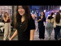 [4K SEOUL KOREA]-이태원의 거리 열기는 클라스가 다르네요 👍👍👍토요일 밤에 이태원 클럽거리를 함께 걸으실래요?😎😎😎ITAEWON/SEOUL/KOREA/JUST WALK