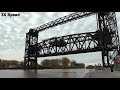 HUGE Railroad Lift Bridge in Cleveland!