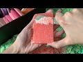 Час резки 97 сухих брусков разного мыла (половинки)🔥ASMR Soap Carving