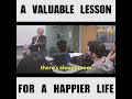 lesson about life