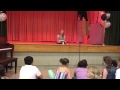 Kaitlyn's talent show performance. Royals.