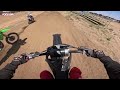 Crashed the YZ250 at the track | 