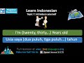 Learn Indonesian in 5 Days - Conversation for Beginners