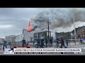 Stock exchange building catches fire in Denmark