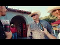 Texan Cowboys Meet Vegan Protesters