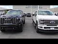 2024 Ford F350 Limited VS GMC Sierra 3500 Denali Ultimate: The Most Expensive Truck Comparison Ever!