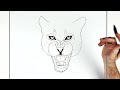 How To Draw A Snarling Jaguar | Step By Step