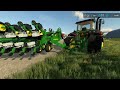 FARMER GET'S PULLED OVER BY POLICE! (PULLING 48 ROW PLANTER) | FARMING SIMULATOR 22