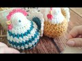 КУРОЧКА КРЮЧКОМ. ПАСХАЛЬНЫЙ СУВЕНИР. МК /CHICKEN CROCHETED. EASTER SOUVENIR. MK